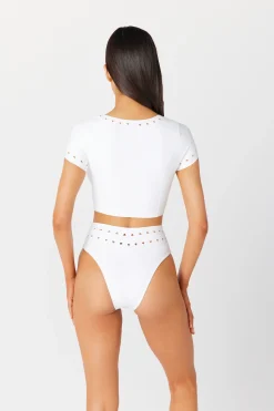 GIGI C Jennifer Crop Top| Matching Sets|Swim Tops